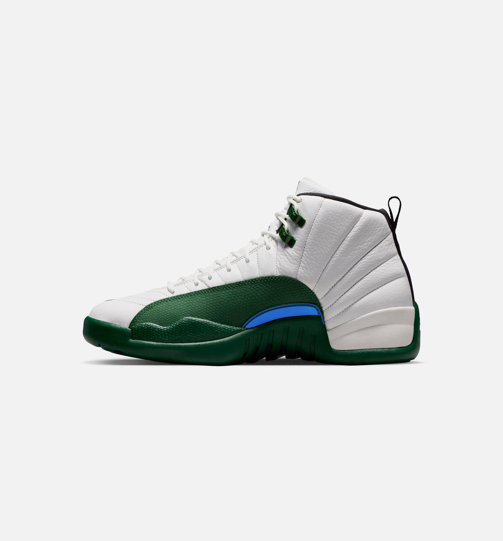 Air Jordan 12 Retro Idols Become Rivals Men's Lifestyle Shoes - Summit White/Canyon Green/Fierce Purple