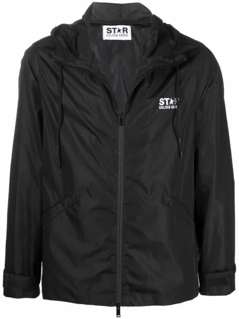Golden Goose star-print windbreaker jacket