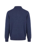 Brunello Cucinelli long-sleeve cashmere polo-collar sweater