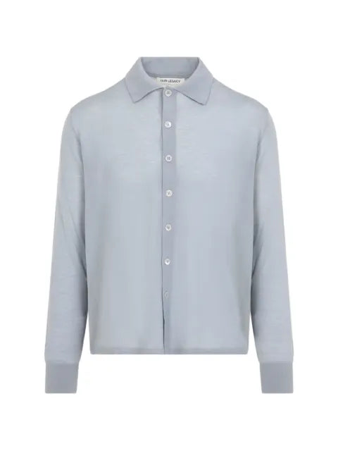 OUR LEGACY Fall button-up polo cardigan