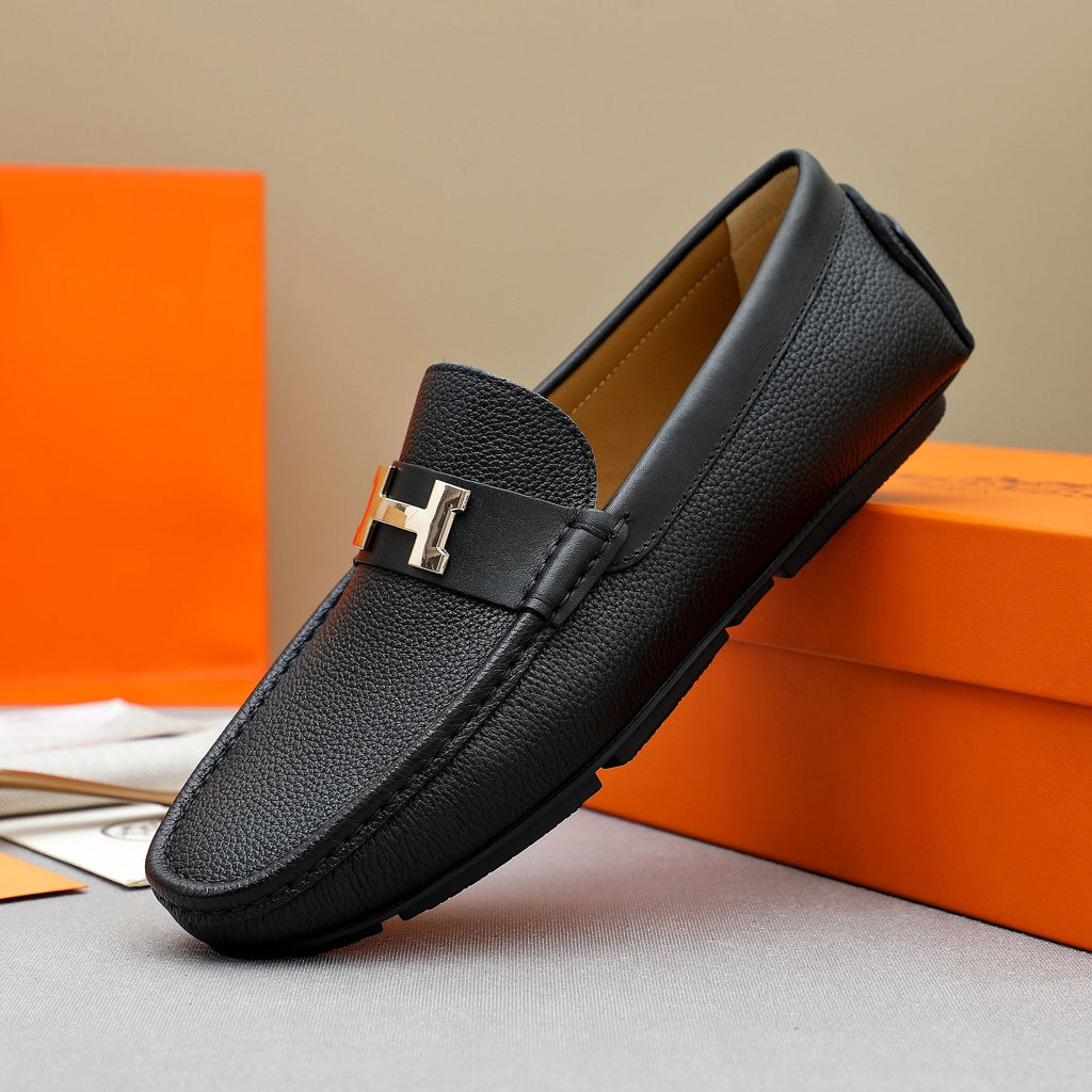 Hermès H-Hardware Slip-On Loafers